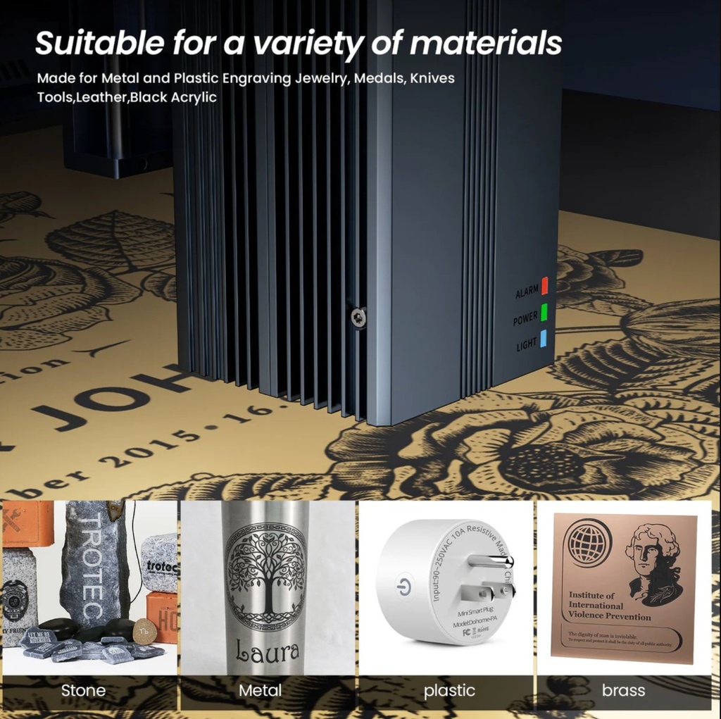 Cabezal Laser Atmstack R30 V2 Infrarojo/fibra Graba Metales