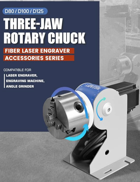 Laser De Fibra 30w Raycus Max Area 20x20 Cm + Rotativo