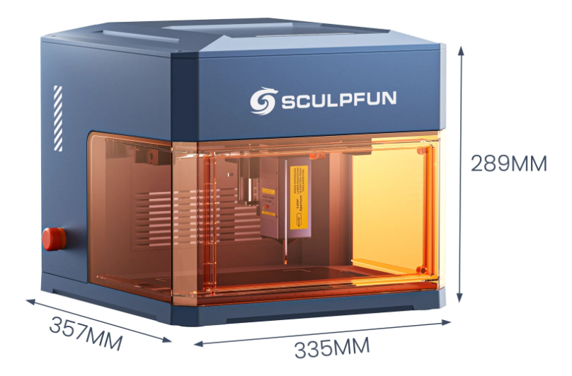 Laser Grabado Y Corte Sculpfun Icube Dual 12w + 1.2w infrarrojo