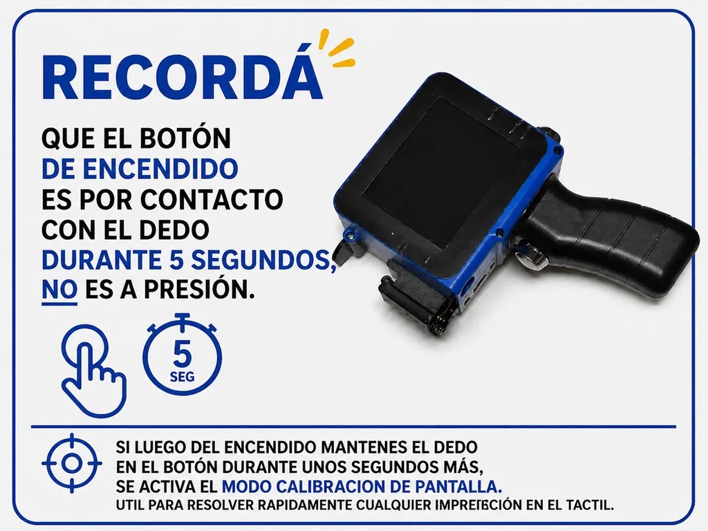 Mini impresora de inyección de tinta