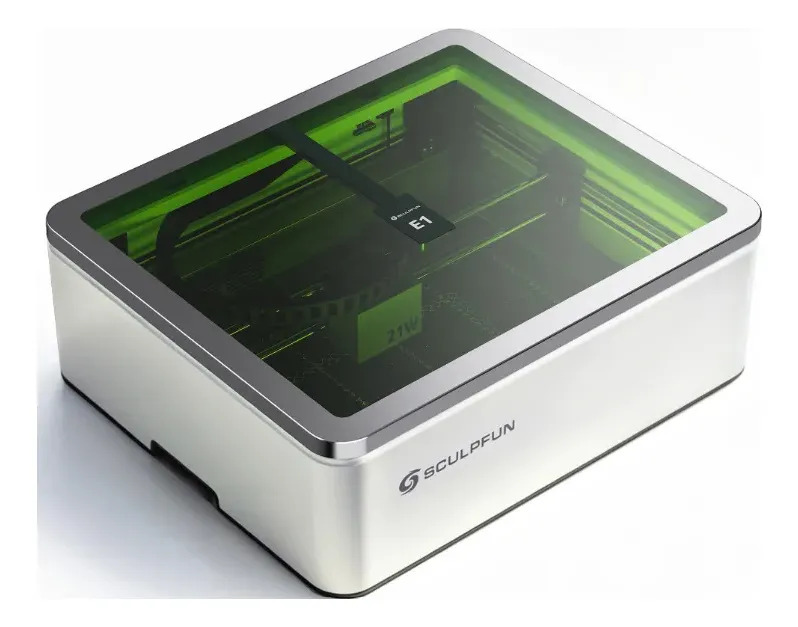 Grabadora Sculpfun E1 Dual 21w Diodo-3w Ir-cabina-aire