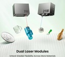 Grabadora Sculpfun E1 Dual 21w Diodo-3w Ir-cabina-aire