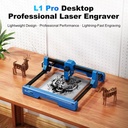 Grabadora Cortadora Laser Laservii L1 Pro 12W 30x30 Diodo