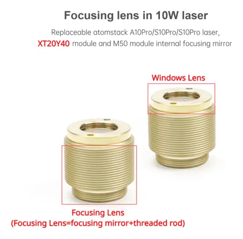 Repuesto Lente Focus Atomstack Cabezal M50 - X7, A10, S10