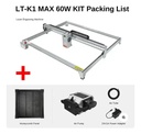 Cnc Corte Laser Lasertree K1 Max 60W  800*600MM + Panal de Abejas + Bomba de Aire