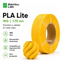 Filamento Pla lite Negro 1kg Bambulab 