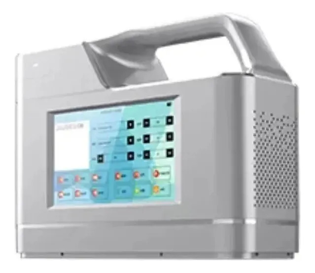 Laser De Fibra Portatil 5w - Pantalla  Color - Bateria Litio