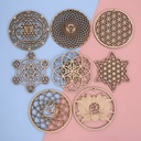 Mdf Kit 10 Unidades 30x30cm 3mm Para Corte Y Grabado Laser