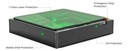 Maquina Corte Laser Tyvok Spider X1c 20w 40x40cm , Aire- Cobertor