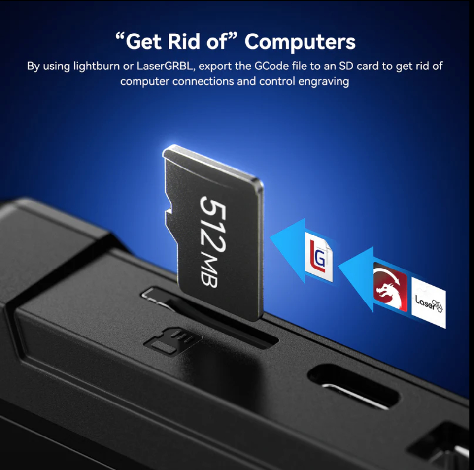 Pantalla Tactil Sculpfun Ts1 Controlador Offline - Sd - Wifi