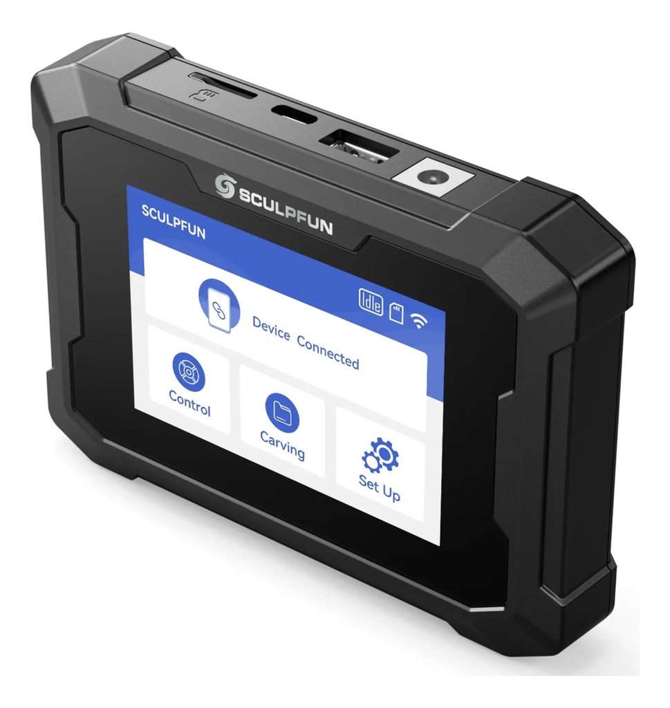 Pantalla Tactil Sculpfun Ts1 Controlador Offline - Sd - Wifi