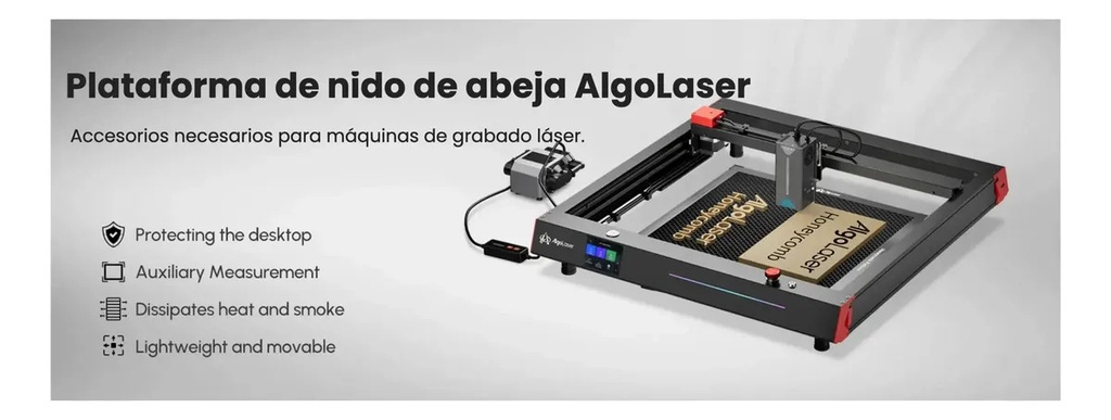 Honeycomb Algo Laser 40x40cm Base De Apoyo