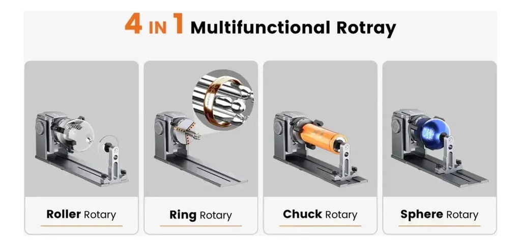 Accesorio Rotativo Algo Laser Tipo Chuck Arc 1.0