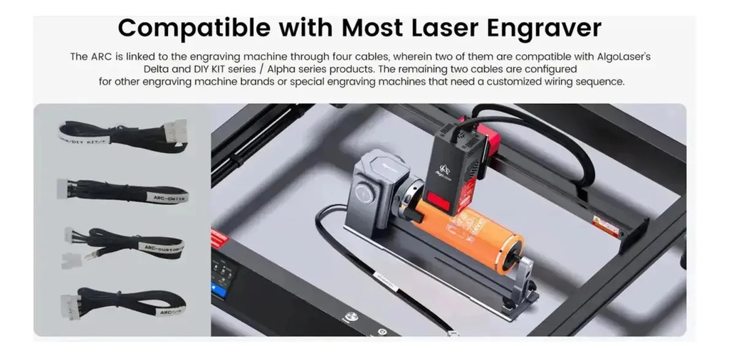 Accesorio Rotativo Algo Laser Tipo Chuck Arc 1.0