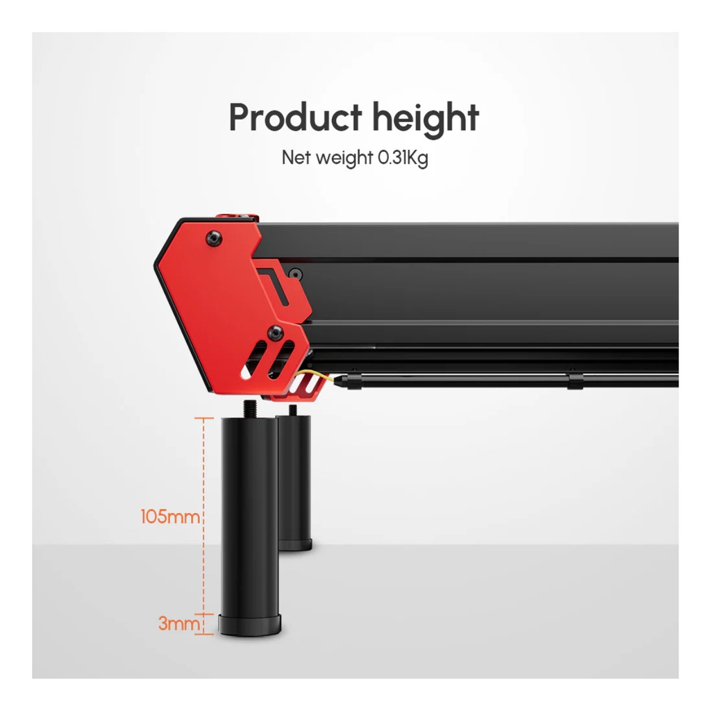 Elevadores De Altura Algo Laser, Para Alpha, Delta Y Diy Kit