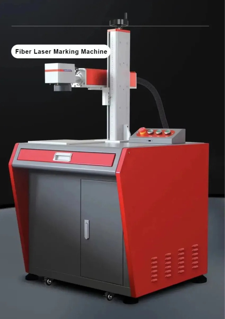 Laser De Fibra 60w Raycus Con Gabinete 20x20cm + Rotativo