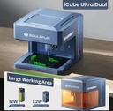 Grabadora Y Cortadora Laser Sculpfun Icube Ultra 12w 1.2 Ir