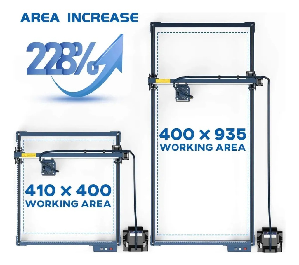 Kit Expansion Sculpun Para S30 Expande Area De Trabajo 94x41