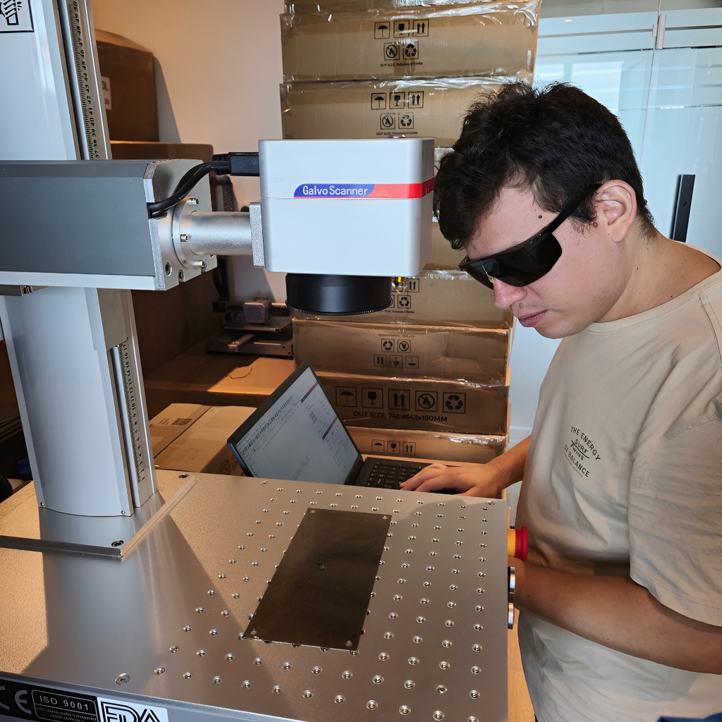 Anteojos Proteccion Laser Verdes Oscuros  Certificados