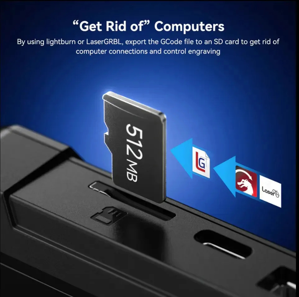 Pantalla Tactil Sculpfun Ts1 Controlador Offline - Sd - Wifi