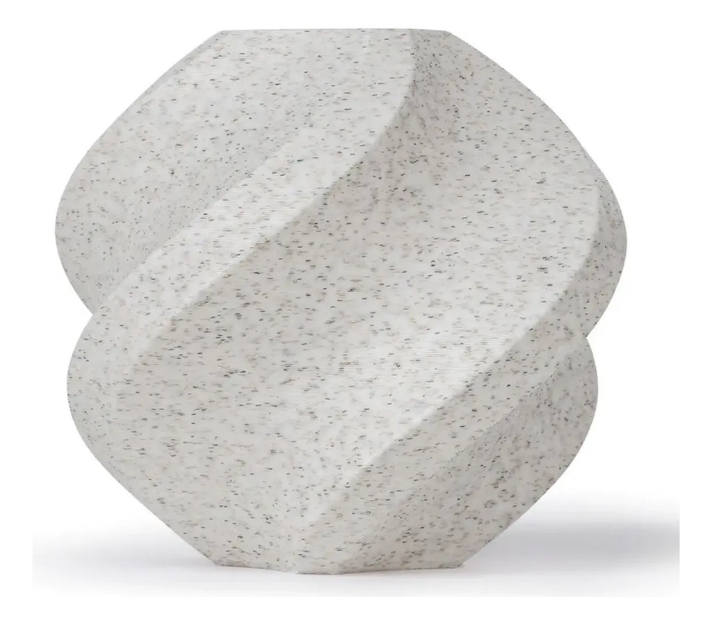 Filamento PLA Marble Mármol Blanco 1kg Bambulab 