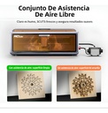 Grabadora  Laser Creality Falcon A1 10w Cobertor-aire-camara