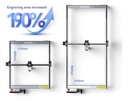 Atomstack Kit Expansion X7/a10/s10 Pro Aumenta Area 85x41 Cm