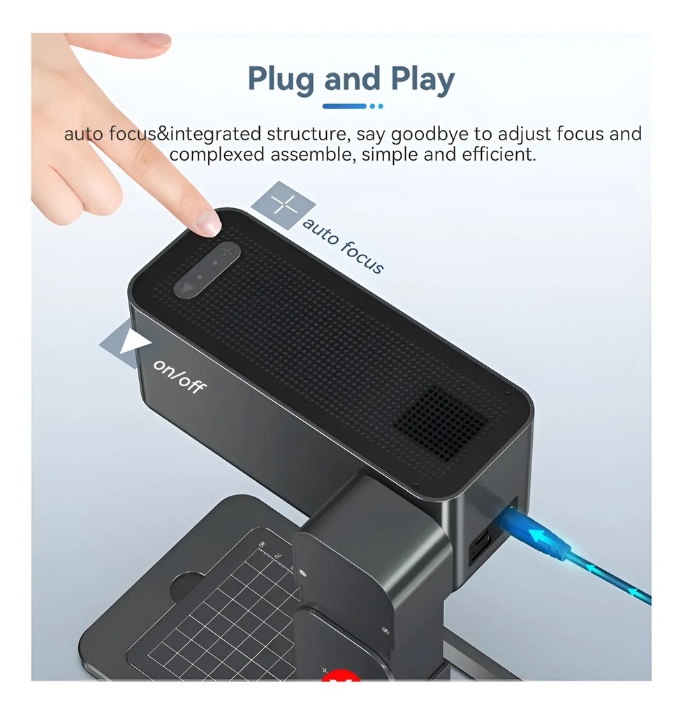 Laser Grabado Y Corte Portátil Plegable Wainlux Z3