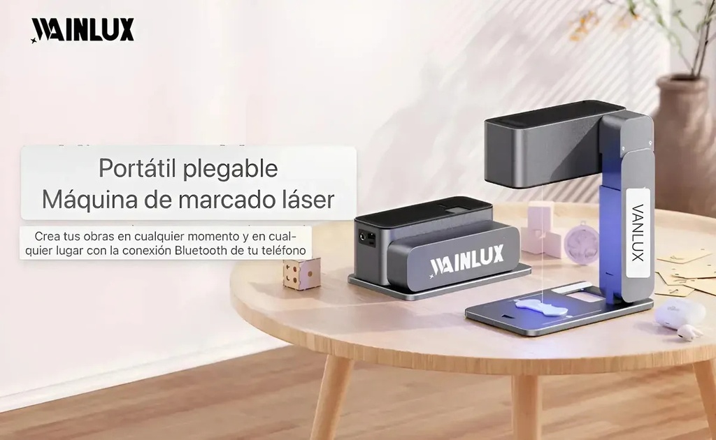 Laser Grabado Y Corte Portátil Plegable Wainlux Z3