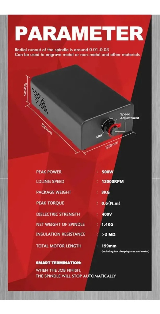 Router Cnc Two Trees Ttc 450pro 500w +aspiradora