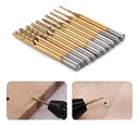 Set 10 Fresas  Para Cnc 3018 Pcb, Metales, Madera, Plastico