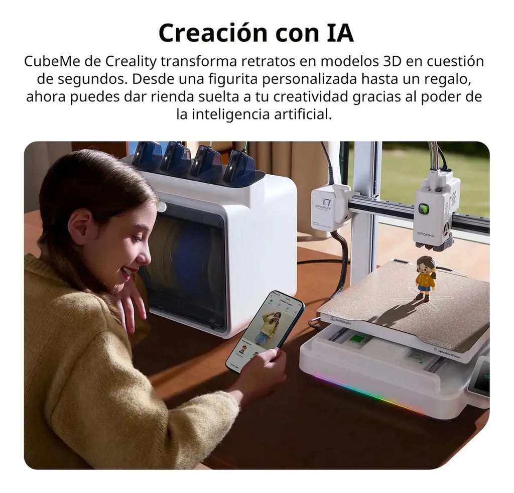 Impresora Creality SPARKX i7 Combo