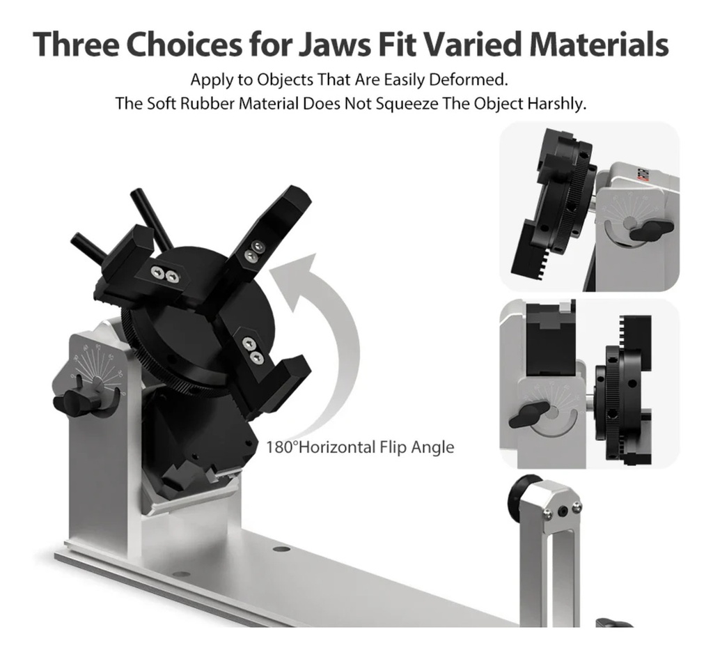 Rotativo Ortur Chuck Yrc 1.0