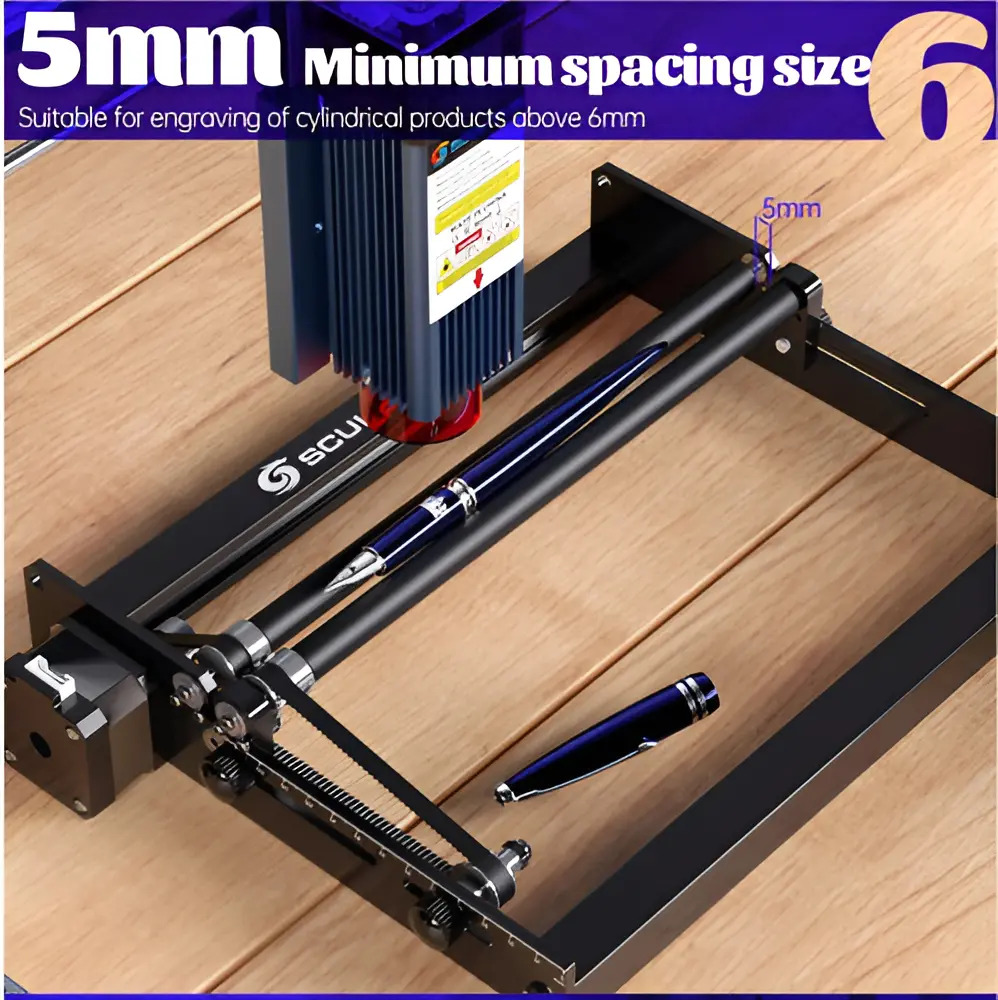 Accesorio Rotativo Para Cnc Sculpfun 