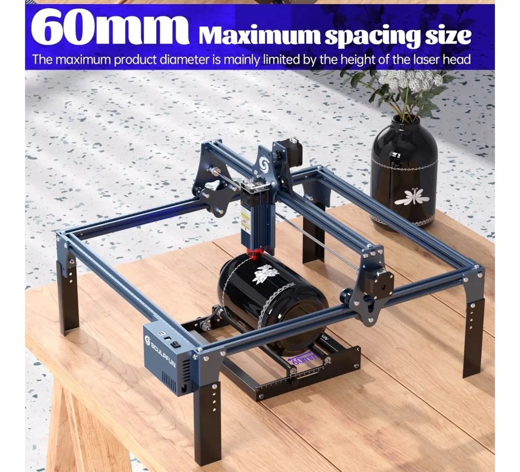 Accesorio Rotativo Para Cnc Sculpfun 