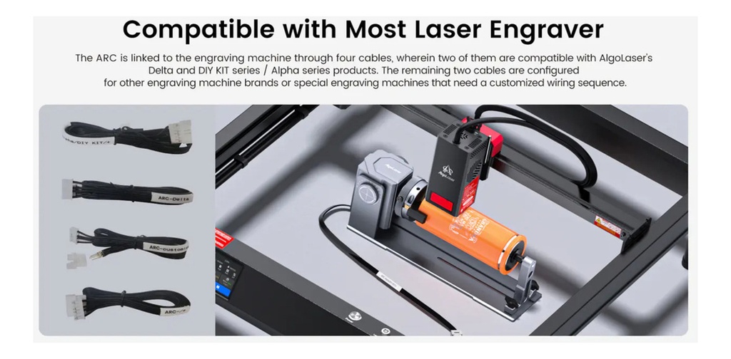 Accesorio Rotativo Algo Laser Tipo Chuck Arc 1.0
