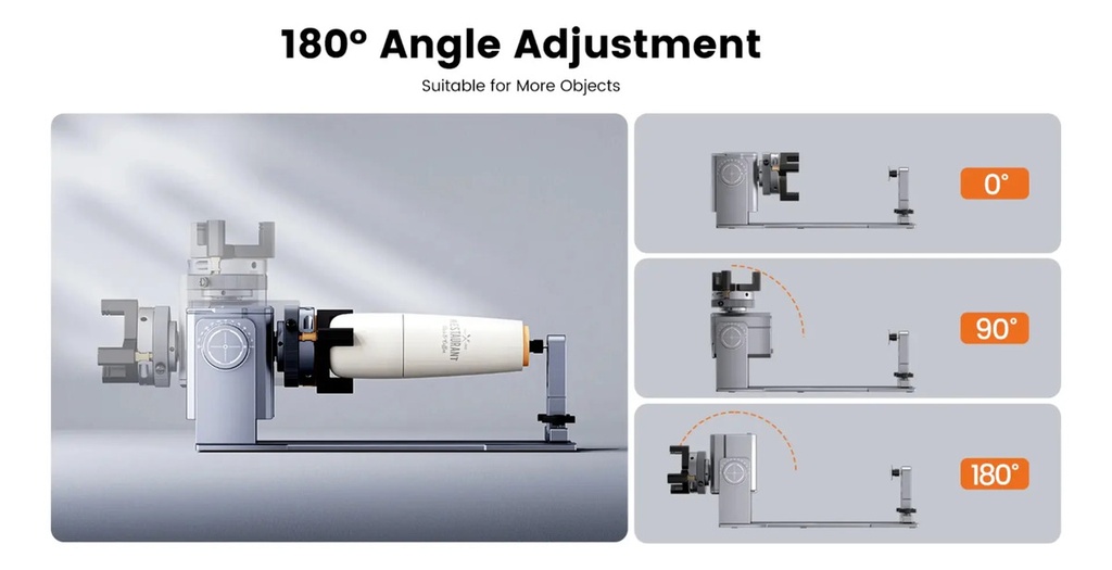 Accesorio Rotativo Algo Laser Tipo Chuck Arc 1.0