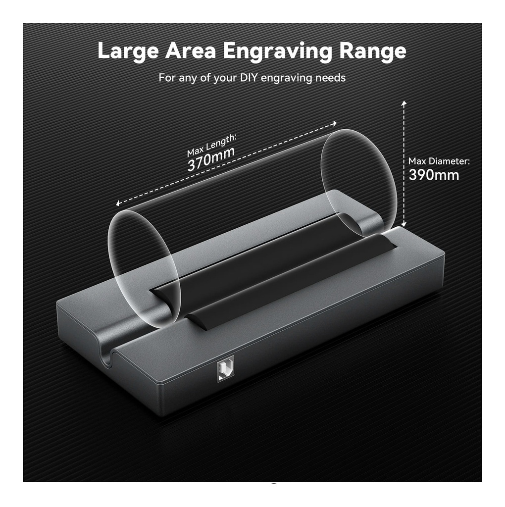 Accesorio Rotativo Cnc Laser Wainlux R1