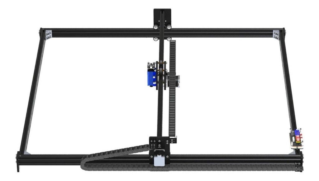 Cnc Corte Laser 100x100cm-80w + Asistente Aire Corta Mdf 3mm