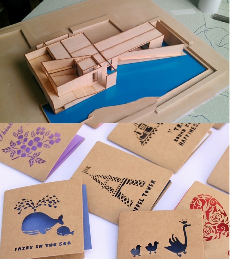 Cnc Corte Y Grab Laser 40x30 80w Corta Mdf 3-5mm En 1 Pasada