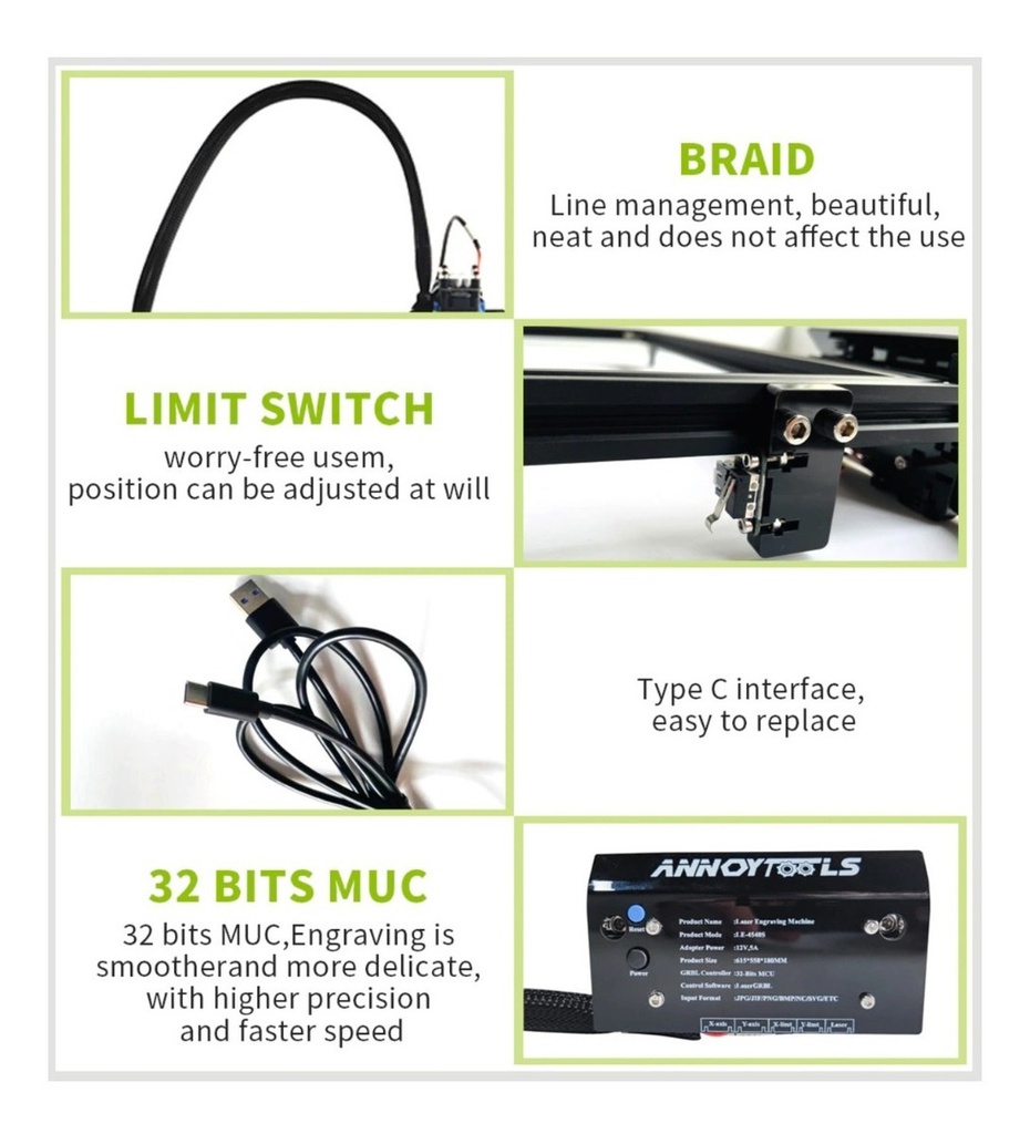 Cnc Corte Y Grabado Laser 40x45 80w Corta Mdf 3mm 1 Pasada