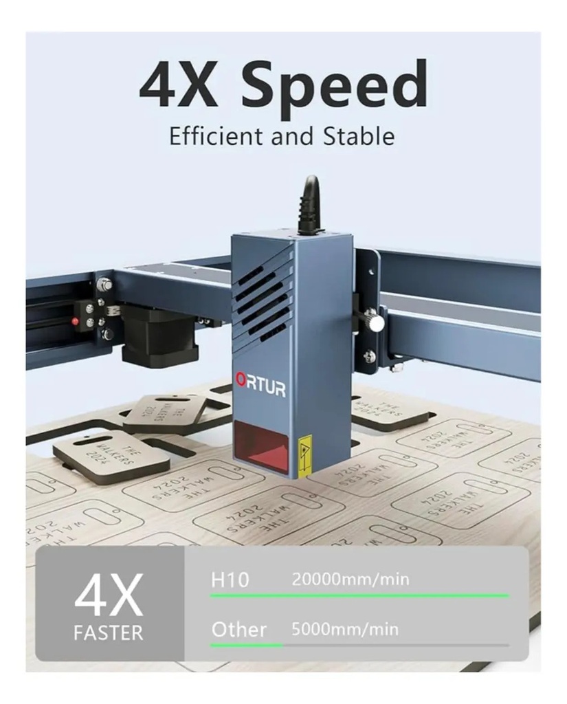 Grabadora Y Cortadora Laser Ortur H10 10w