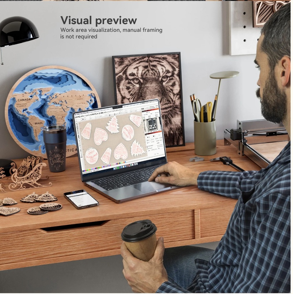 Atomstack Ac2 - Camara Para Lightburn