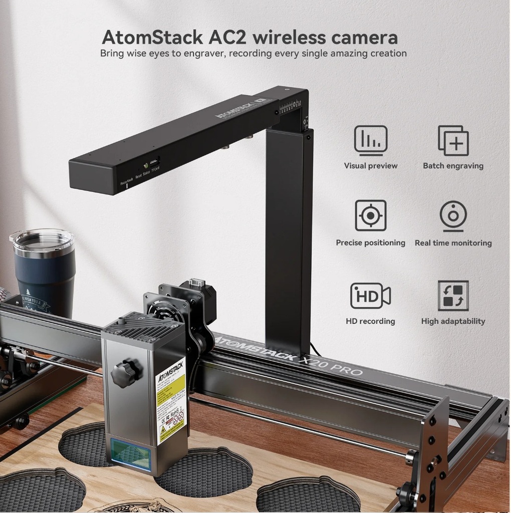 Atomstack Ac2 - Camara Para Lightburn