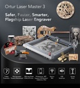  Nueva Ortur 3 Cnc Laser Corta 3mm Mdf En 1 Pasada Con Wifi 