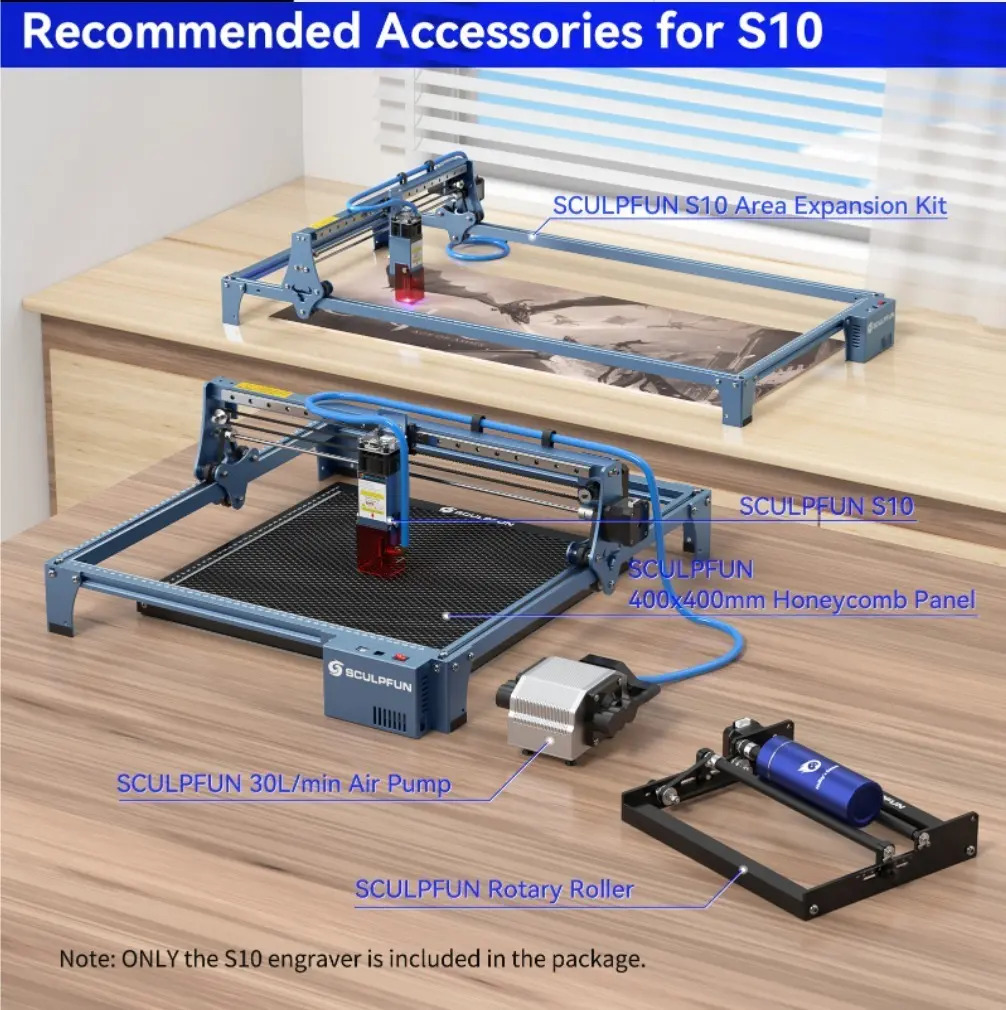 Cnc Laser Sculpfun S10 