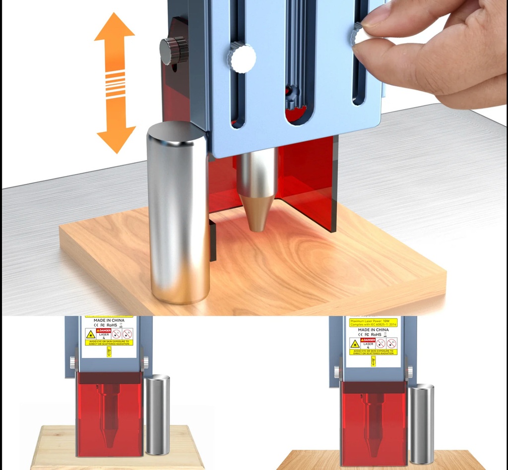 Laser Corte Y Grabado Sculpfun S9 Pro 10w