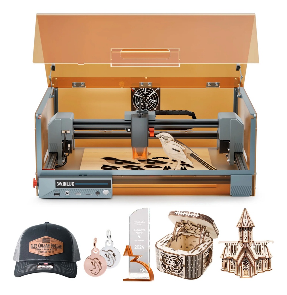 Grabadora Laser Wainlux X1 10w Con Cobertor