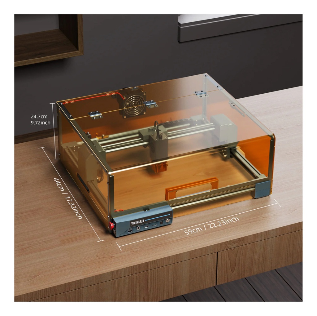 Grabadora Laser Wainlux X1 10w Con Cobertor