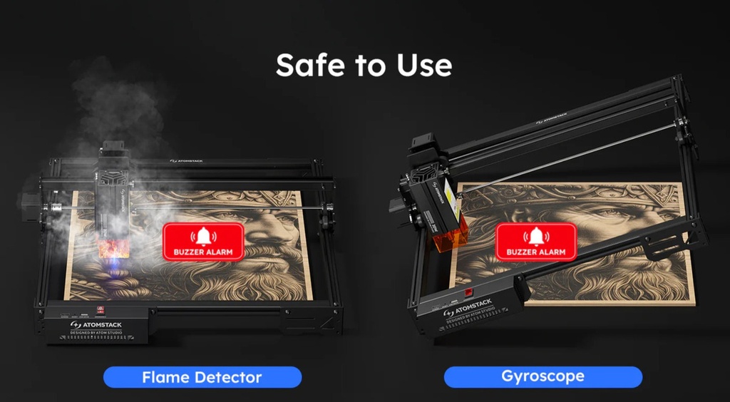 Atomstack A20 Pro V2 Black Maquina Laser